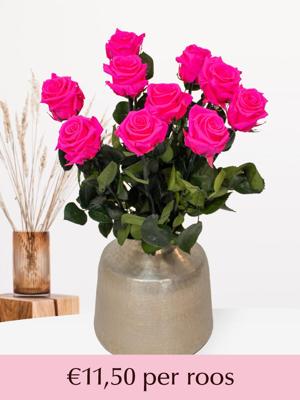 Felroze long life rozen - Kies je aantal van 5 t/m 20