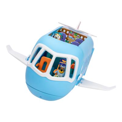 Bluey's Plane - BLUEY - Transformeerbare speelset met beeldjes en accessoires