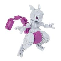 Van stenen gebouwd figuur - BANDAI - NANOBLOCK - Pokémon - Mewtwo - thumbnail
