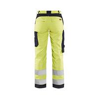 Blåkläder Multinorm Dames Werkbroek Inherent 71891512 | High-Vis Geel/Marineblauw | Maat 46 - 7330509641019 - thumbnail