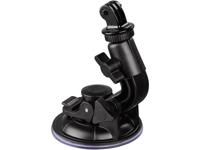 Hama Lichtgewicht zuigstatief met 3D-kogelkop voor GoPro-actiecams, zwart, 9-15 cm - thumbnail