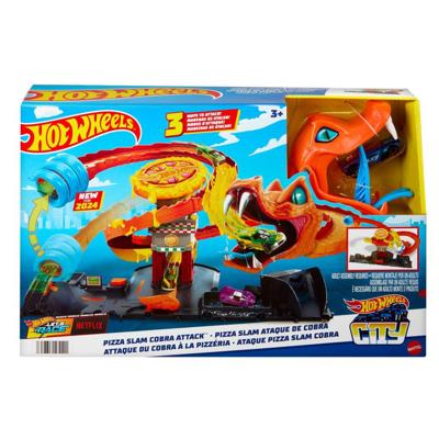 Hot Wheels Pizza Slam Cobra-aanval speelgoedvoertuig