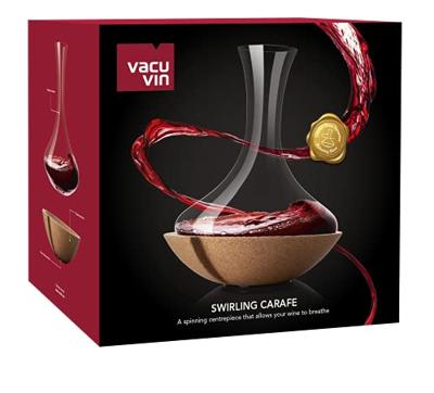 Vacu Vin Decanteerkaraf Swirling Carafe - Kristalglas - 1 liter