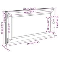 Kelderraam "RISOR" 110x50 cm draai-kiep DIN links antraciet - thumbnail