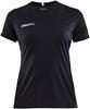 Craft 1905566 Squad Solid Jersey W - Black - XS Craft 1905566 Squad Solid Jersey W - Black - XS
