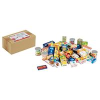 Kit doos supermarktproduct meerkleurig - thumbnail