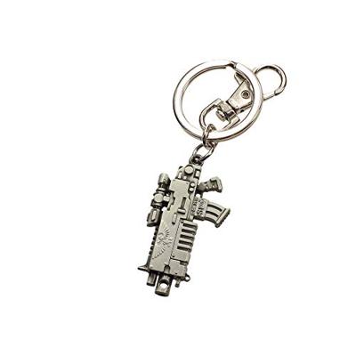 Warhammer 40K Metal Keychain Bolter Metallic Finish