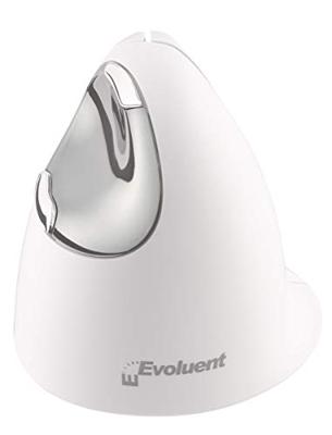 Evoluent VerticalMouse4 VM4RB Mac Ergonomische muis Bluetooth Optisch Wit, Zilver 6 Toetsen 2800 dpi Ergonomisch Evoluent VerticalMouse4 VM4RB Mac Ergonomische muis Bluetooth Optisch Wit, Zilver 6 Toetsen 2800 dpi Ergonomisch