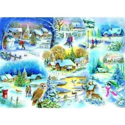 Let It Snow Puzzel 1000 Stukjes Let It Snow Puzzel 1000 Stukjes