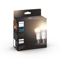 Philips Hue A60 E27 2-pack ZACHTWIT LICHT - thumbnail