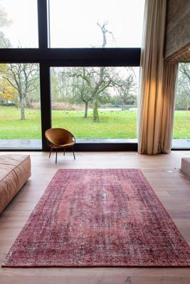 Louis de Poortere - 9141 Palazzo Borgia Red - 200x280 cm Vintage Vloerkleed Louis de Poortere - 9141 Palazzo Borgia Red - 200x280 cm Vintage Vloerkleed