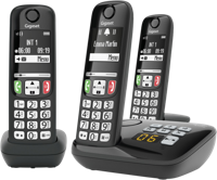 Gigaset A735A Trio DECT-Telefoon Zwart - thumbnail