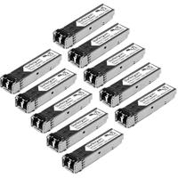 StarTech.com Gigabit LWL SFP Transceiver Module, Cisco GLC-SX-MM compatibel, MM LC, 550m, Mini GBIC 10-pack, 1000Base-SX - thumbnail