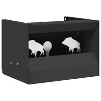 Kogel Trap Box Zwart 29 x 22 x 20 cm Staal - thumbnail