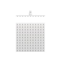 Hoofddouche Tres Plafonduitloop 30x30 cm Mat Wit Tres - thumbnail