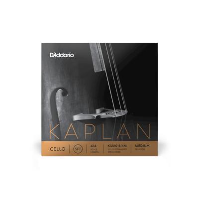 D&apos;Addario KS510 4/4H Kaplan Cello String Set, 4/4 Scale, Heavy Tension Snaren voor cello