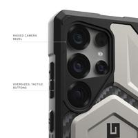 Urban Armor Gear Monarch Pro Outdoor telefoonhoes Samsung Galaxy S25 Ultra Titaan Inductieve lading, Stootbestendig - thumbnail