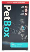 PetBox kat tegen vlooien, teken en wormen Kat - 1 tot 2 kg - thumbnail