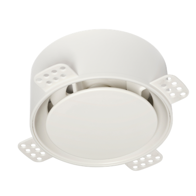 NoShow 2.0 instucbaar designventiel 125mm - toevoer/afvoer - WIT NoShow 2.0 instucbaar designventiel 125mm - toevoer/afvoer - WIT