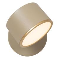 Lucide GIAN - Wandlamp - LED Dimb. - 1x9W 2700K - Taupe - thumbnail