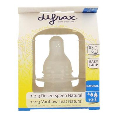 Difrax 1-2-3 Doseerspeen Natural