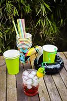 bekers toekan 350 ml karton blauw/geel 8 stuks - thumbnail