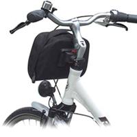 Klickfix Rixen & kaul stuurtas "baggy" handlebar bag r&k baggy no bracket black - thumbnail