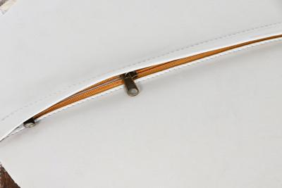 Kussen DKD Home Decor Voor op de grond Beige Kameel Koloniaal 48 x 48 x 35 cm