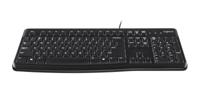 Toetsenbord Logitech K120 Zwart Qwerty Spaans Qwerty UK - thumbnail