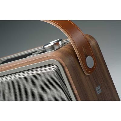 Goodmans Heritage Portable Wifi Dab+ Bluetooth Radio Wood