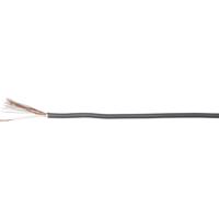 BKL Electronic 1509000 Audiokabel 1 x 0.14 mm² Zwart per meter - thumbnail