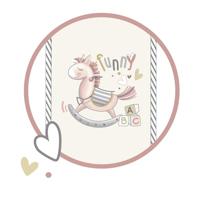 Speelgoedstrijkplank Decuevas Funny 63 x 72 x 25 cm Roze Opvouwbaar Speelgoed - thumbnail