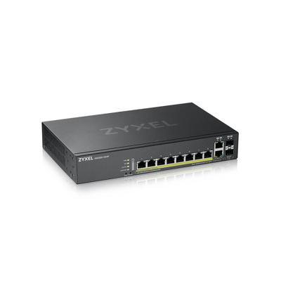 Zyxel GS2220-10HP-EU0101F netwerk-switch Managed L2 Gigabit Ethernet (10/100/1000) Zwart Power over Zyxel GS2220-10HP-EU0101F netwerk-switch Managed L2 Gigabit Ethernet (10/100/1000) Zwart Power over