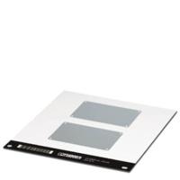 Phoenix Contact 0831619 LS-EMSP-AL (90X60) Apparaatmarkering Montagemethode: Schroeven, Nieten Aluminium Aantal markeringen: 10 5 stuk(s) - thumbnail