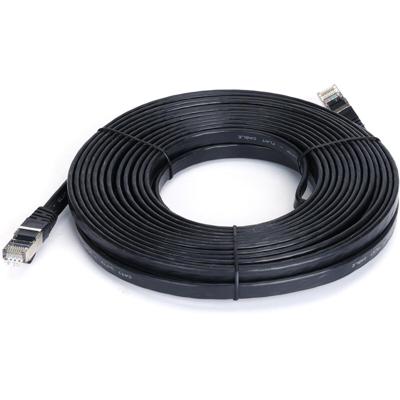 Cat7 UTP Netwerkkabel 10m - RJ45 Koper - Zwart - Aigi Hatro