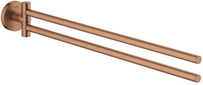 Grohe Essentials Handdoekhouder 2-lids 5,4x44,9x6,1 cm Brushed Warm Sunset