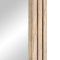 Badkamerspiegel 50x70 cm massief mangohout en glas - thumbnail
