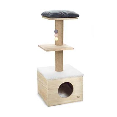 Designed By Lotte Houten Krabpaal Kamina 40X40X95 Cm Beeztees - Designed by lotte Designed By Lotte Houten Krabpaal Kamina 40X40X95 Cm Beeztees - Designed by lotte