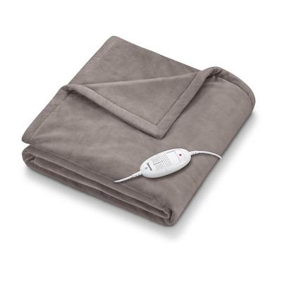 Beurer HD75 Elektrische deken 100 W Taupe, Grijs