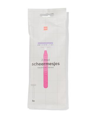 HEMA Dames scheermesjes 2 bladen - 5 stuks