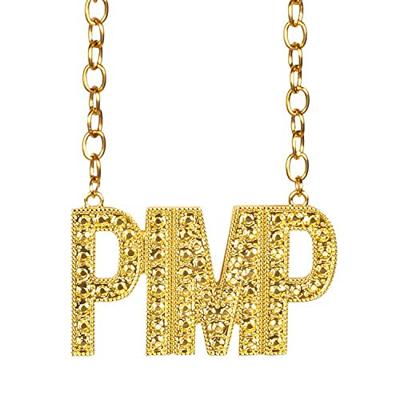 Ketting &apos;Pimp&apos; Goud