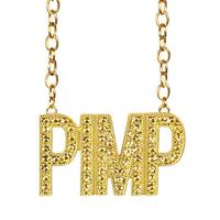 Ketting &apos;Pimp&apos; Goud - thumbnail