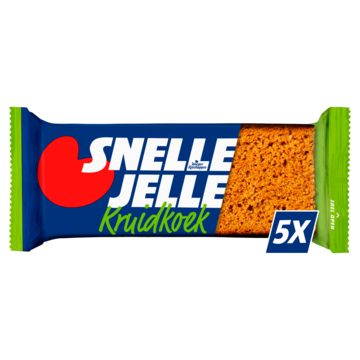Snelle Jelle (Te) Krachtige Kruidkoek 5 Stuks 325 g bij Jumbo Snelle Jelle (Te) Krachtige Kruidkoek 5 Stuks 325 g bij Jumbo