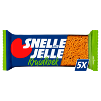 Snelle Jelle (Te) Krachtige Kruidkoek 5 Stuks 325 g bij Jumbo - thumbnail