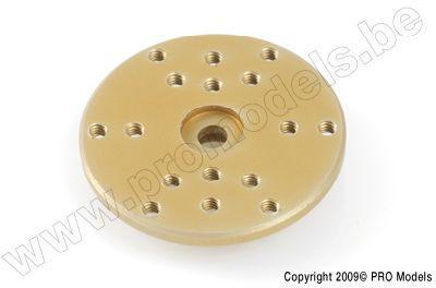 Aluminium servo hevel rond, 28mm, JR