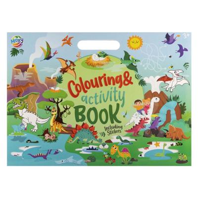 Creative Craft Group Kleur- & activiteitenboek incl. stickers 25 vellen - groen