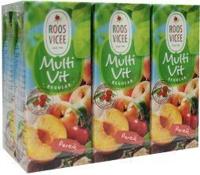 Roosvicee Multivit perzik mini 200 ml (6 st) - thumbnail