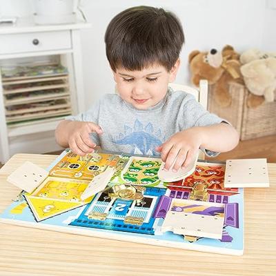 Melissa & Doug Sloten puzzel