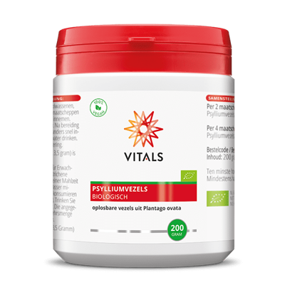 Vitals Psylliumvezels bio 200 Gram