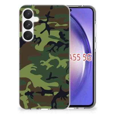 Samsung Galaxy A55 | TPU bumper | Army Dark Samsung Galaxy A55 | TPU bumper | Army Dark